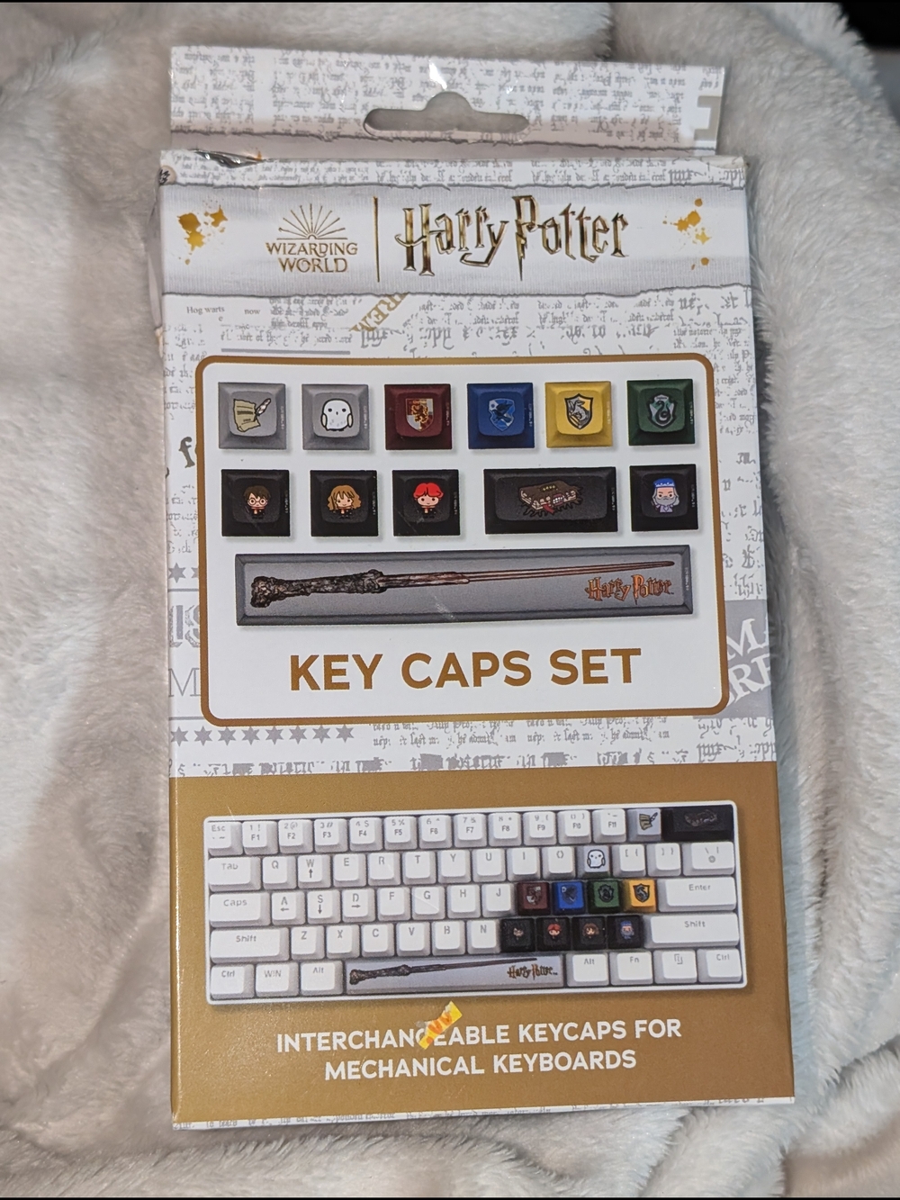 Harry Potter Themed Keycaps Set for Mechanical Keyboards - Multi Color